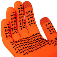 Фото Водонепроникні рукавички DexShell ThermFit Gloves (S) помаранчеві DG326TS-BOS